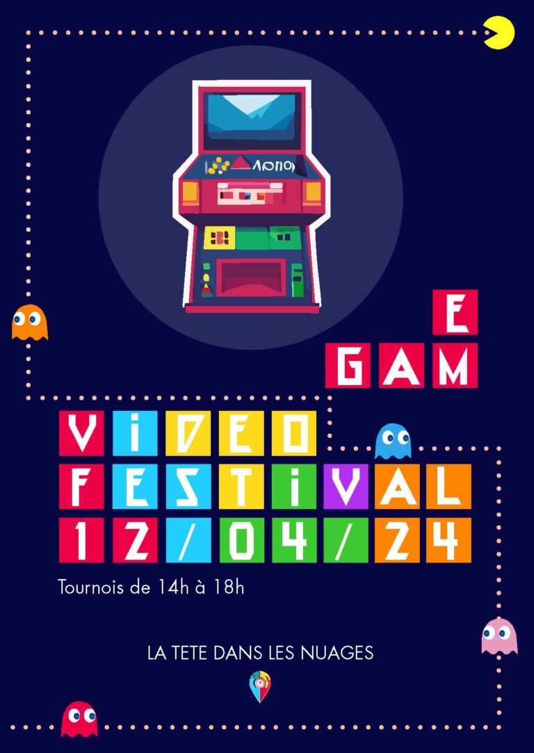 affiche festival video game
