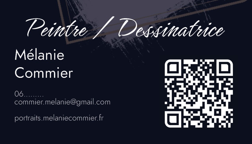 verso carte de visite